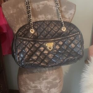 Lovcat quilted leather chain strap bag